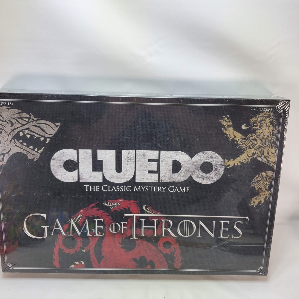 Cluedo‎ Game of Thrones Board Game Mystery Strategy NEW Box Damage Clue
